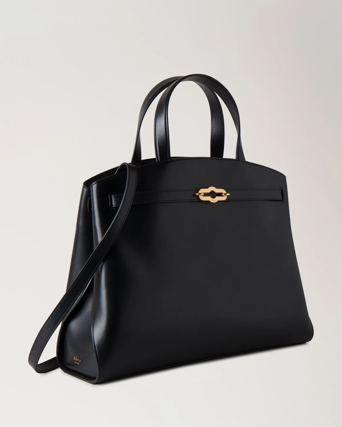 Pimlico Tote Black High Gloss Leather