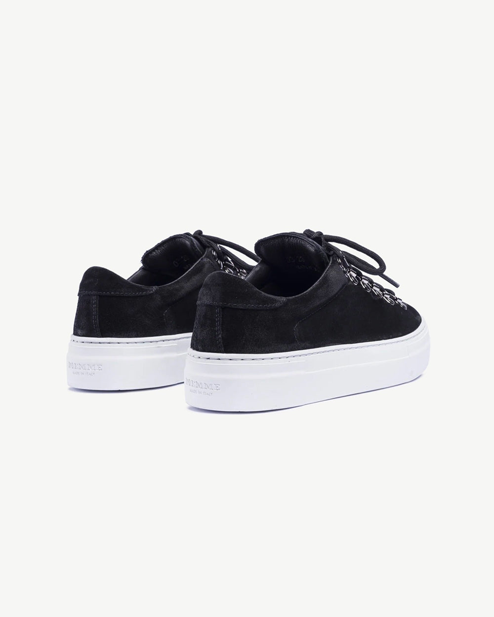 W Marostica Low Platform Suede Black