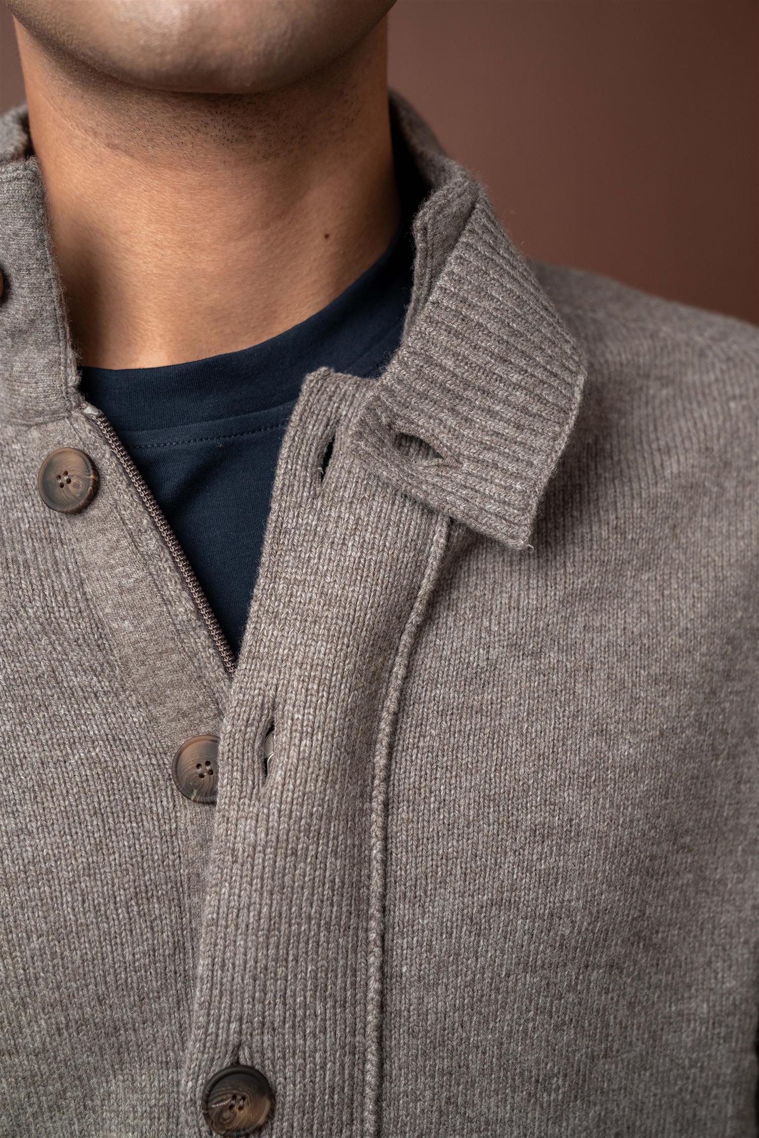 Giubbino Cardigan - Grey