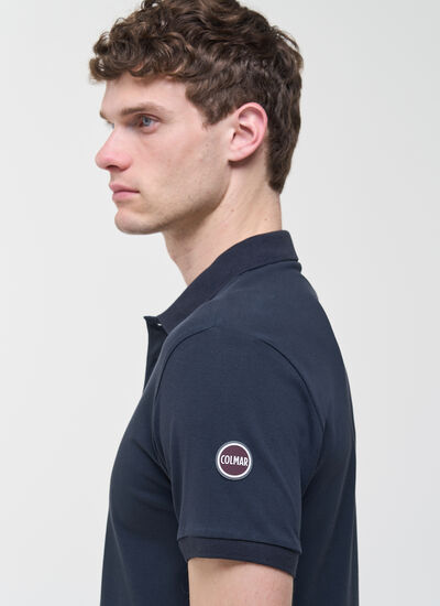 Pique Short Sleeve - Navy