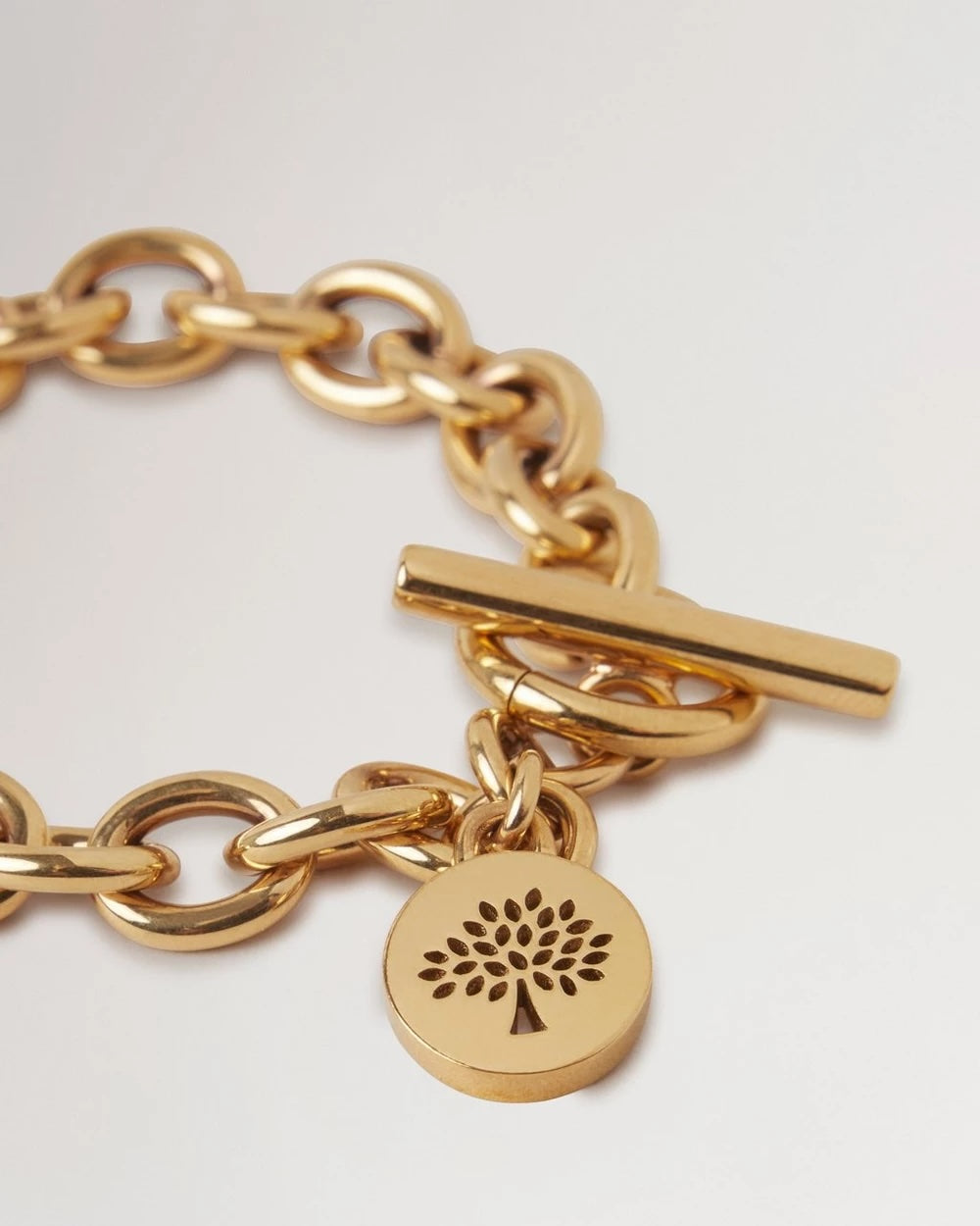 Lily Chain Bracelet - Gold Coated Stainless Steel