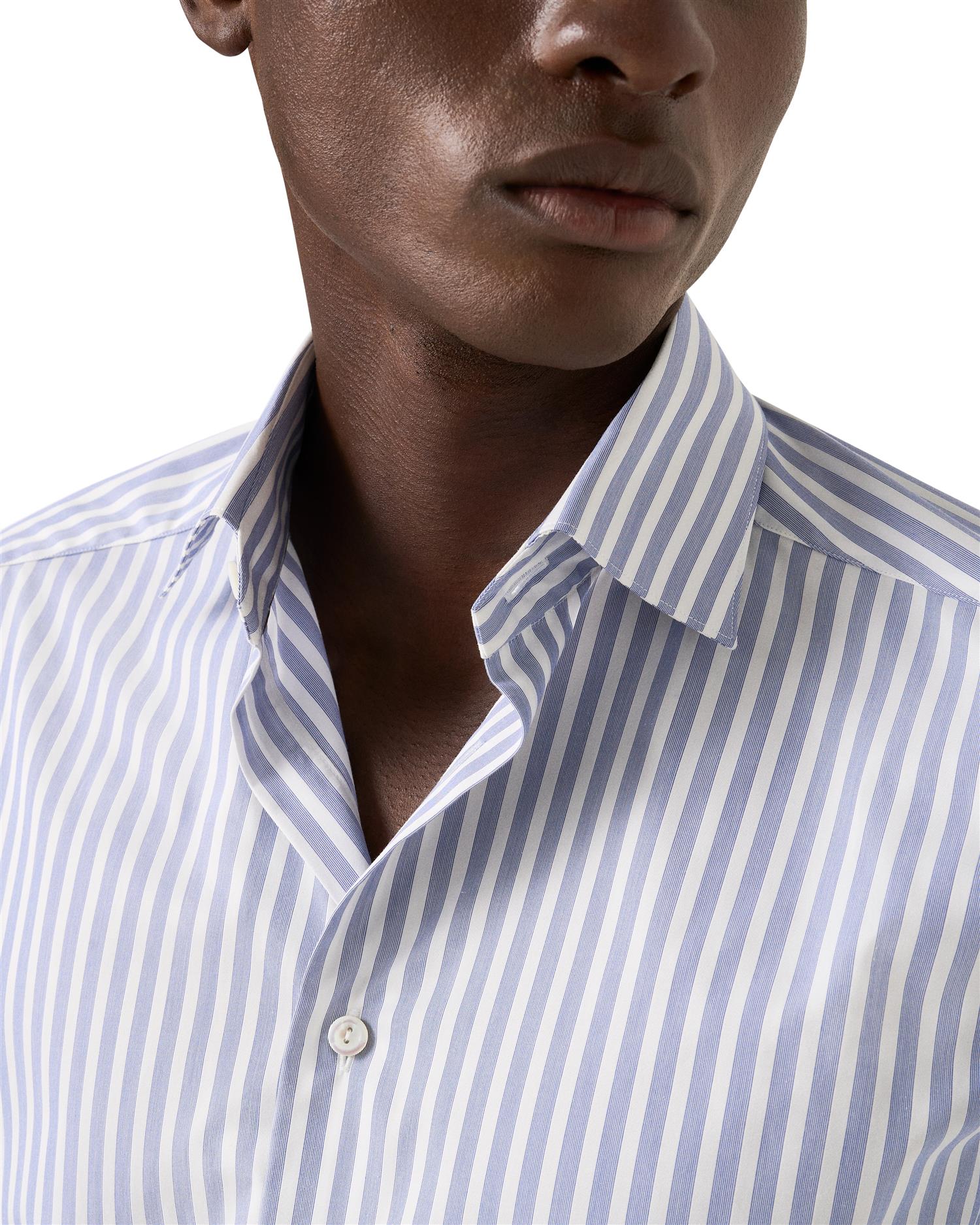 SLIM Bengal Striped Shirt - Blue