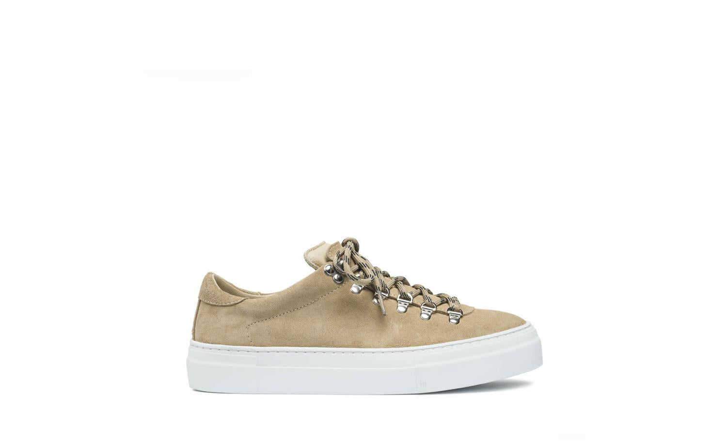 W Marostica Low Platform Sesame Suede