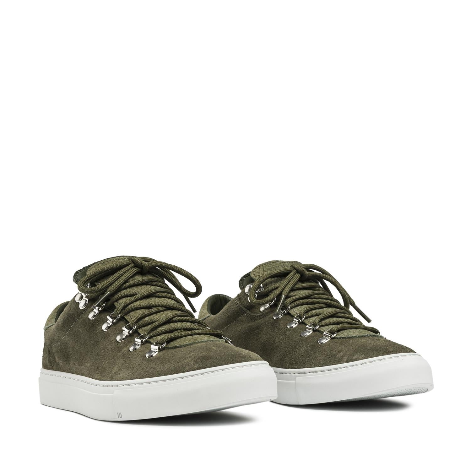 Marostica Low - Sage Green Suede