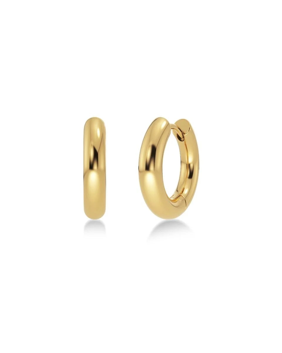 CHUNKY HOOPS L GOLD