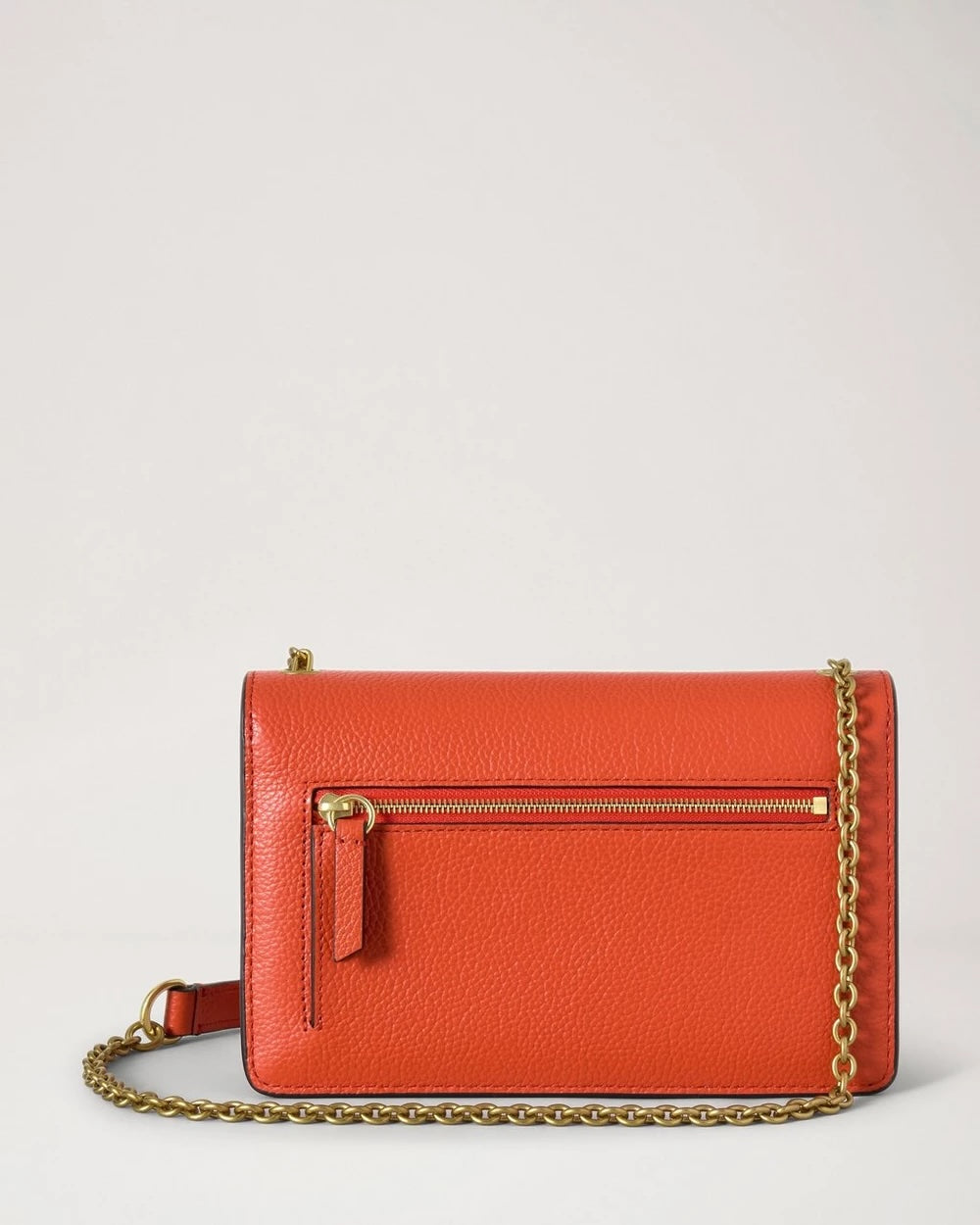 Small Darley Small Classic Grain Coral Orange