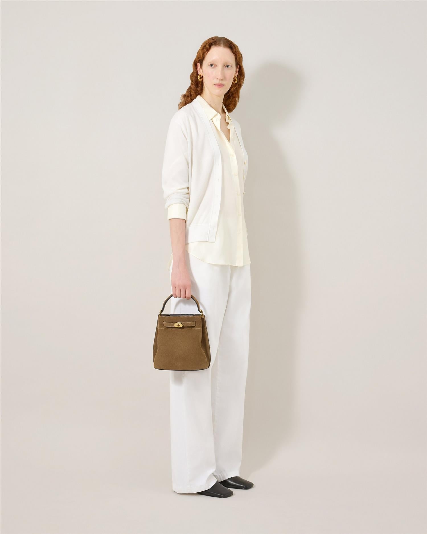 Islington Bucket Suede Salcombe Sand