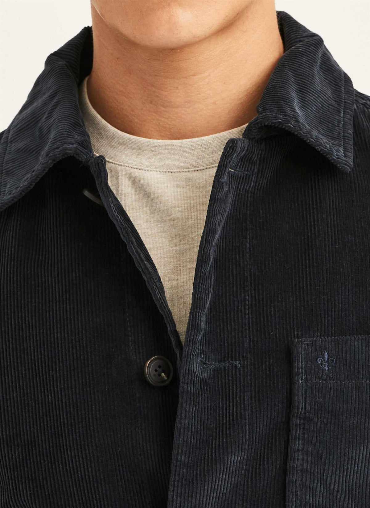 Fenix Cord Shirt Jacket - Navy