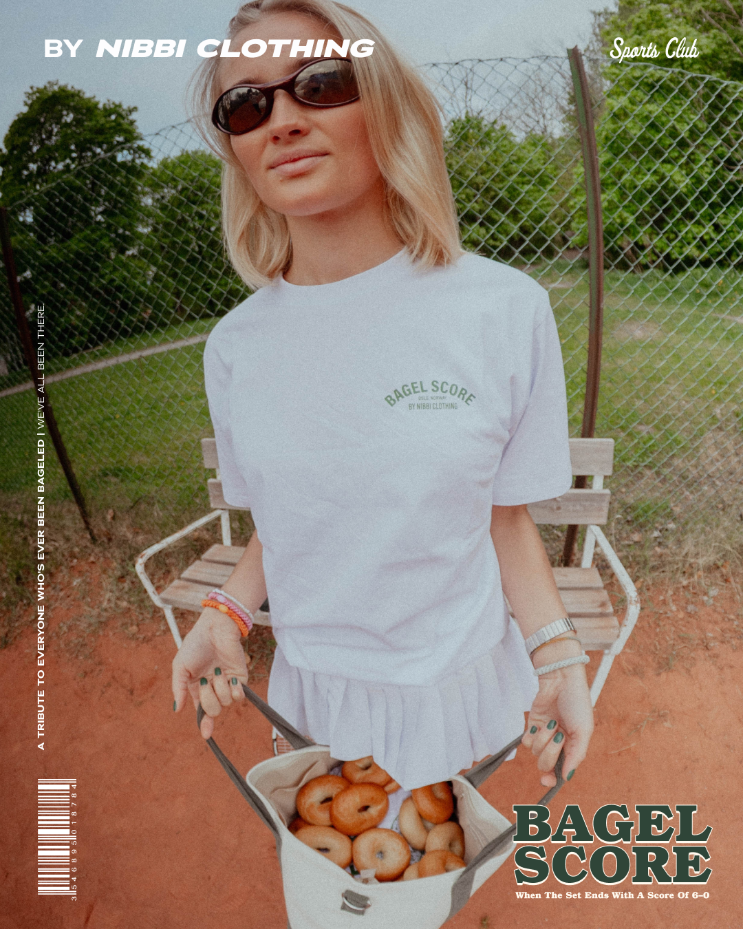 Tennis Bagel Score T-shirt