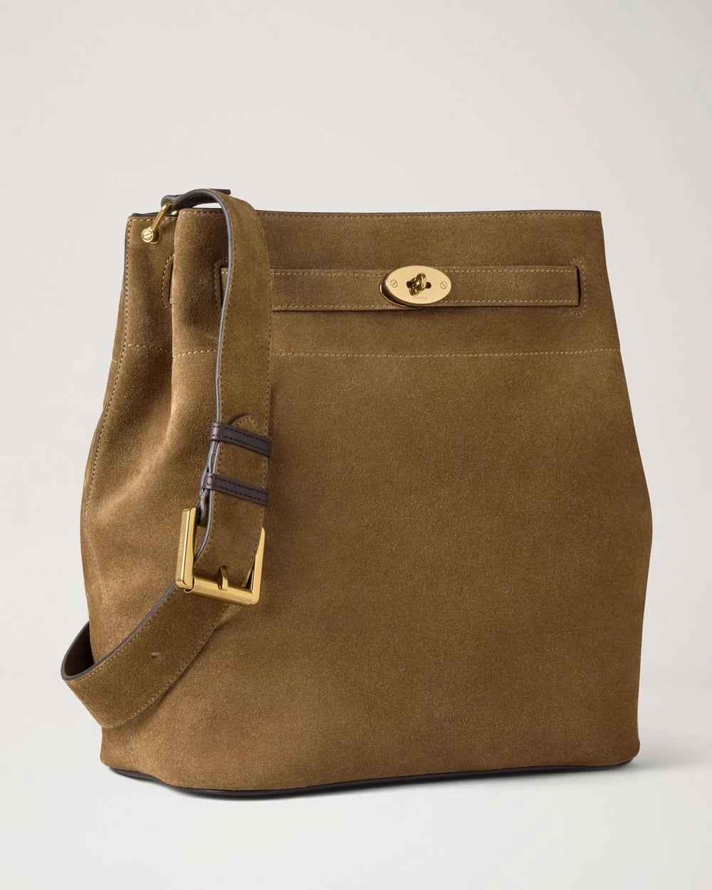 Large Islington Bucket Suede Salcombe Sand