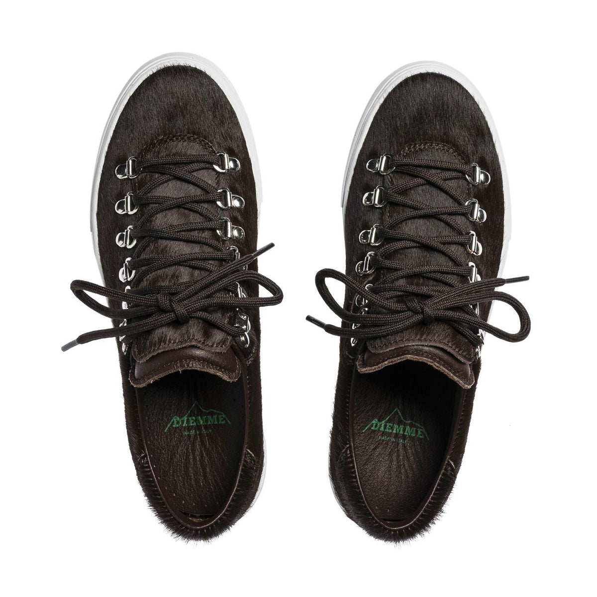 W Marostica Low Platform Dark Brown Haircalf