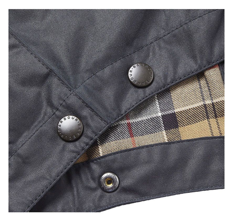Barbour Classic Sylkoil - Navy