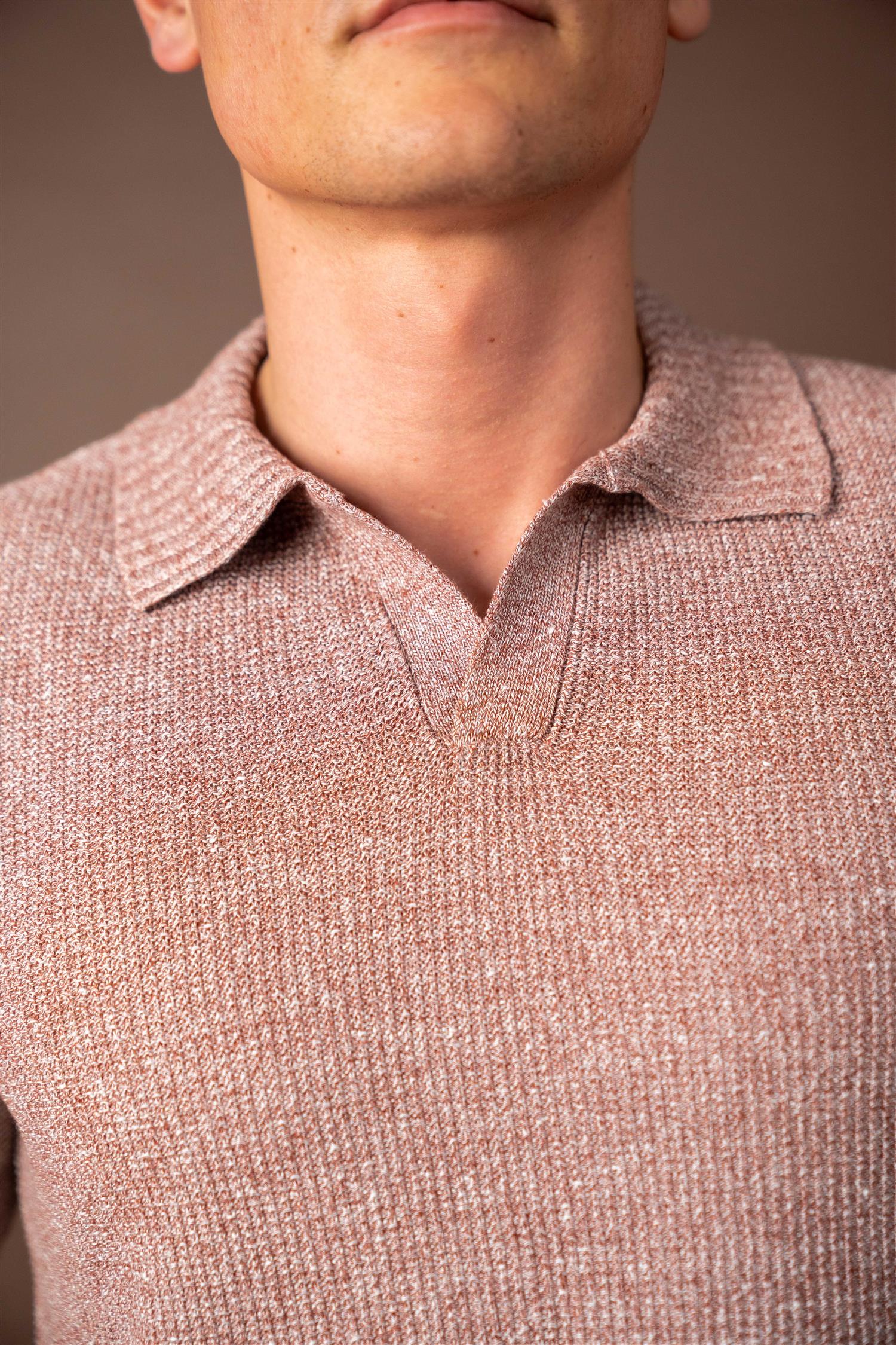 Tennis Polo - Rust