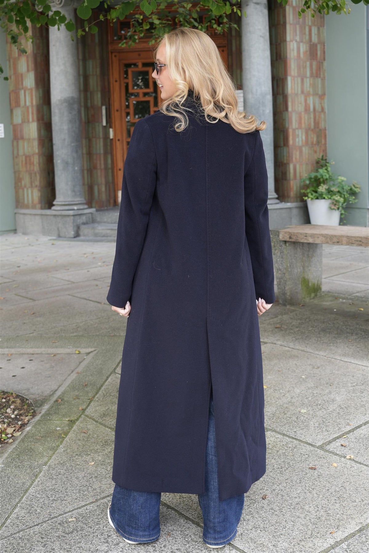 Long Coat – Navy