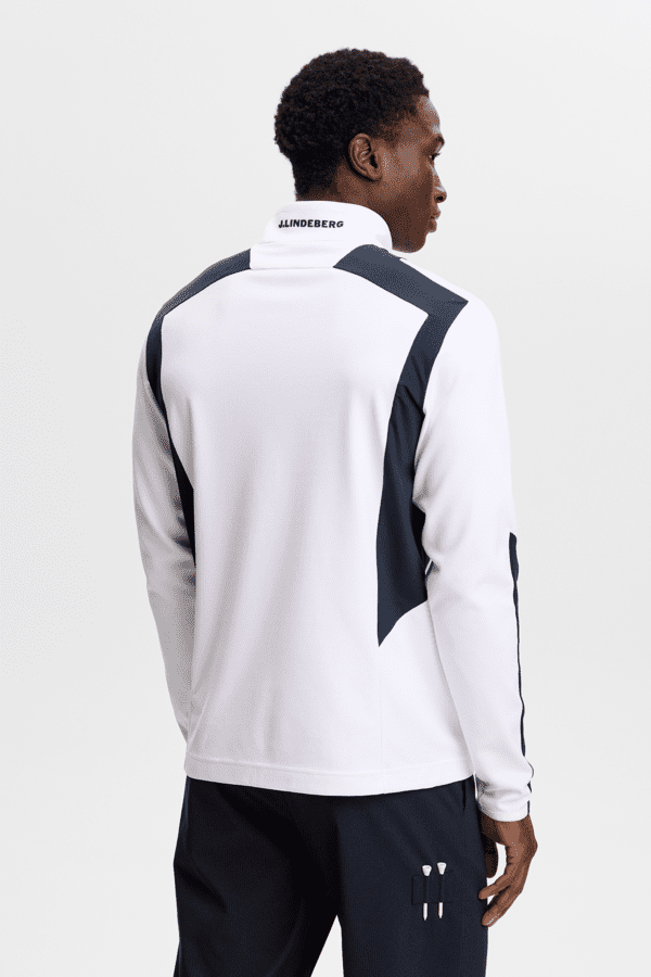Lukas Quarter Zip Mid Layer - Hvit