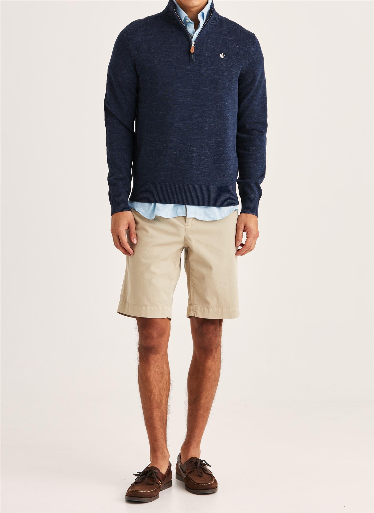 Randall Half Zip - Navy