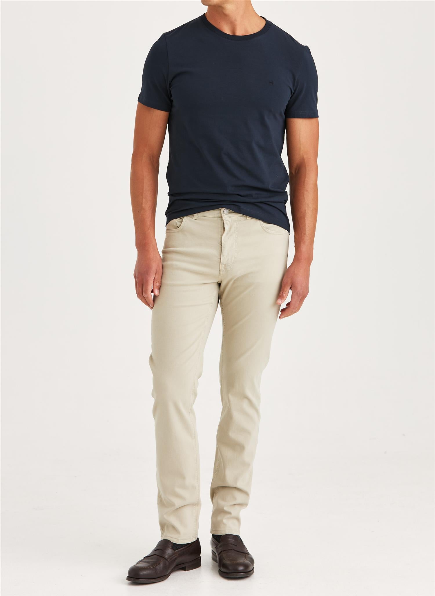 James Brushed 5-pkt - Khaki