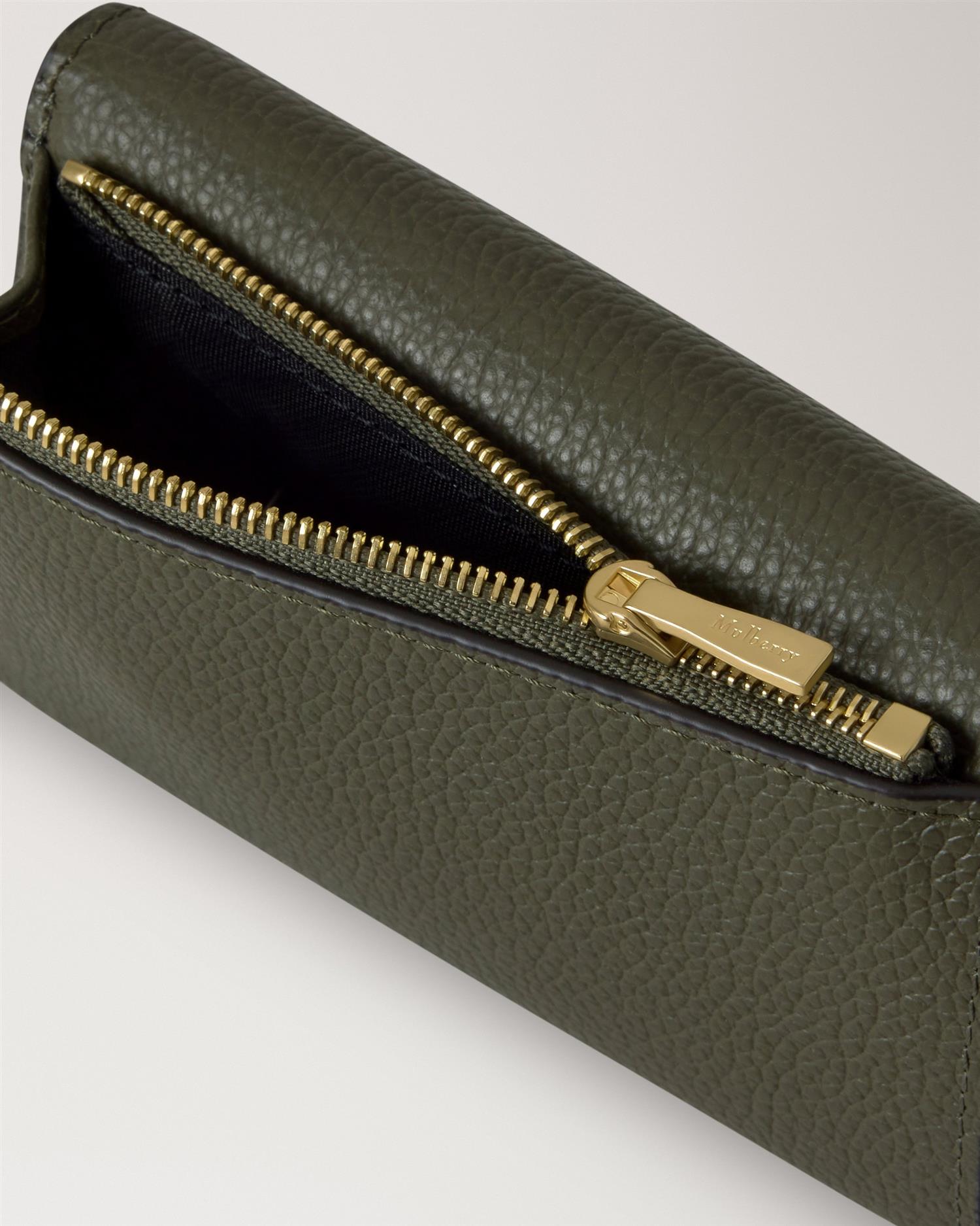 Folded Multi-Card Wallet Juniper Green