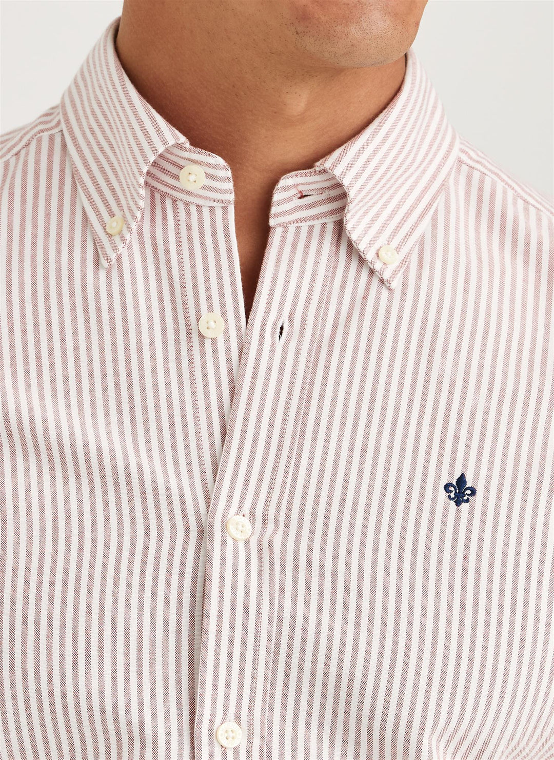 Douglas Oxford Stripe - Red