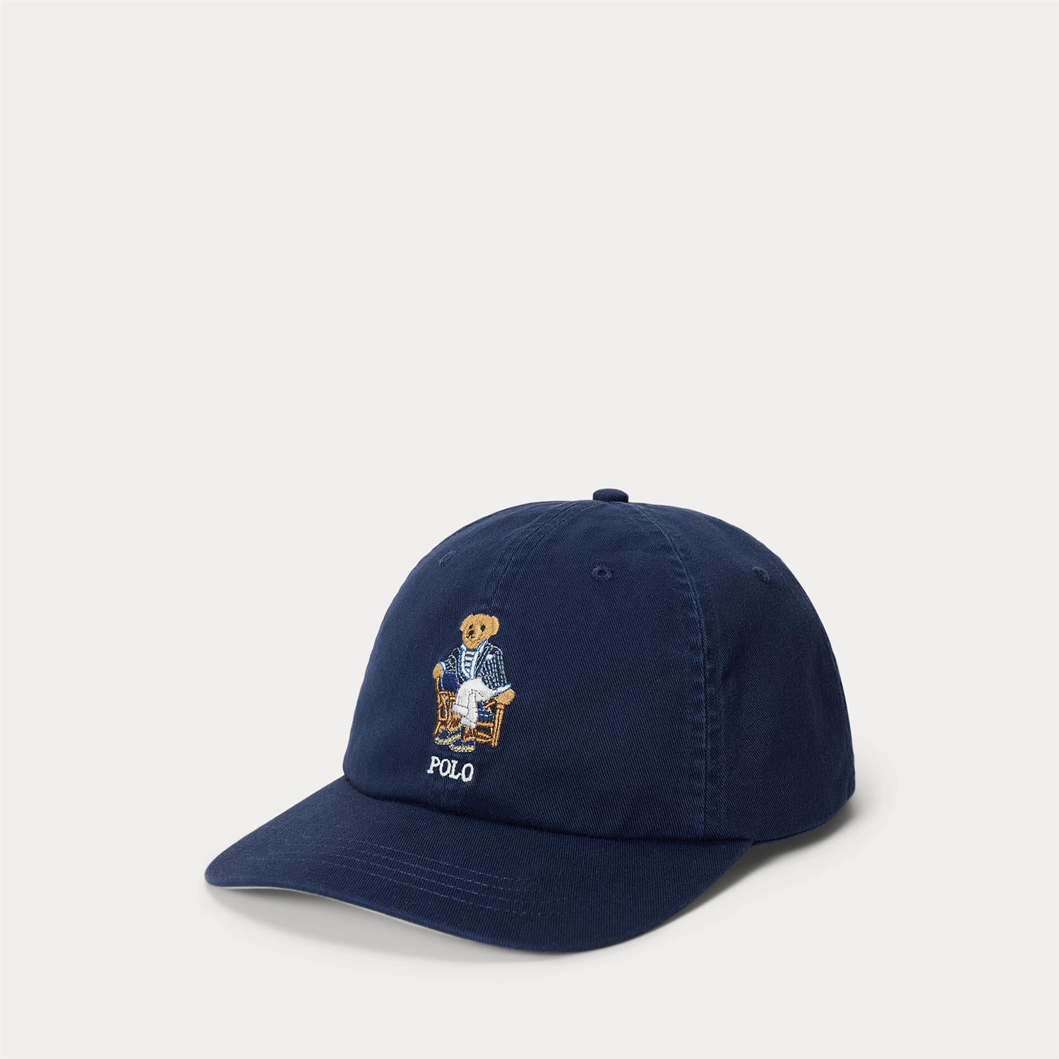 Polo Bear Cotton Twill Ball Cap - Newport Navy