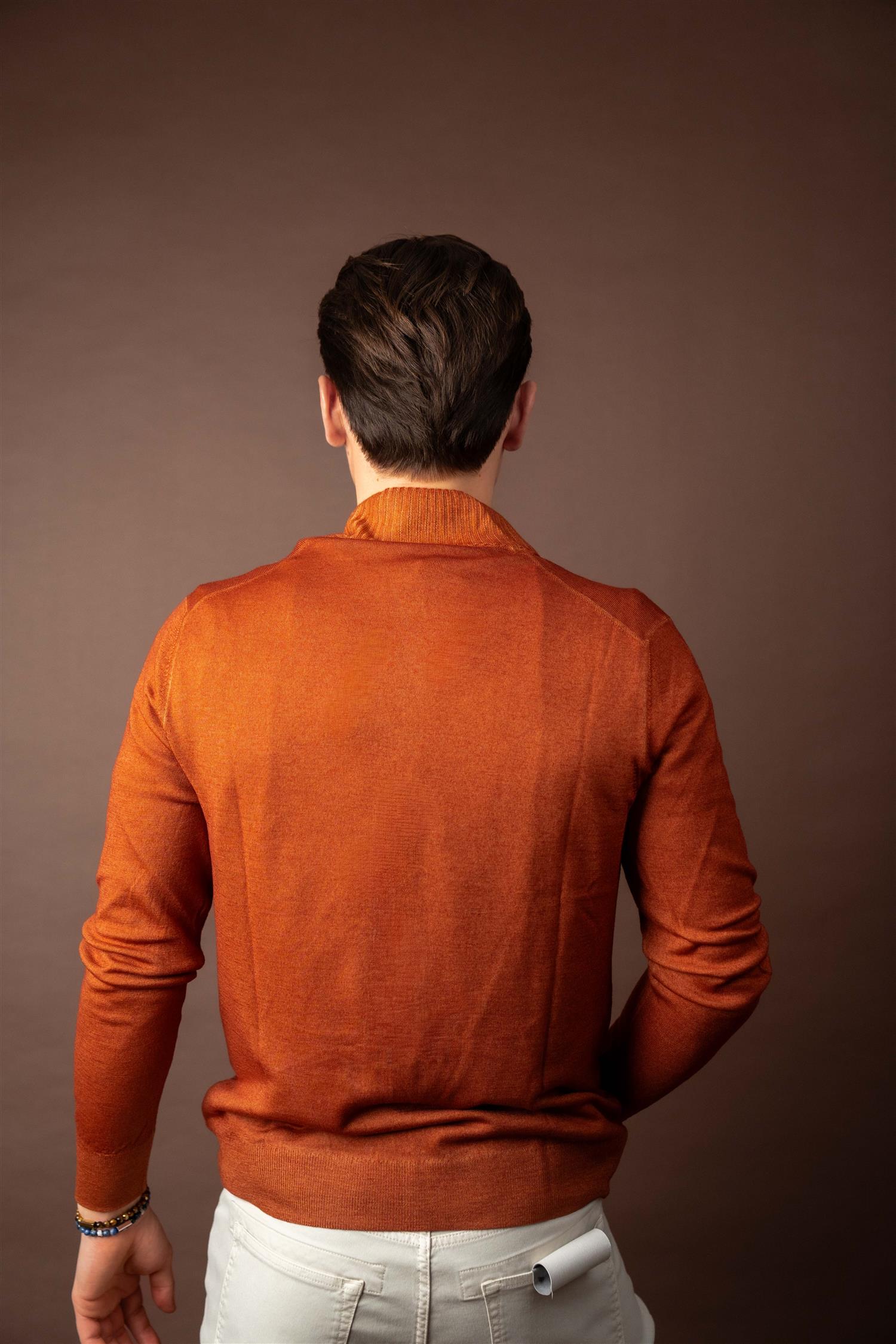 Full Zip - Orange