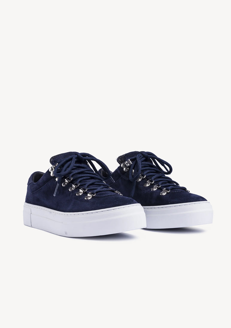 W Marostica Low Platform Suede Navy