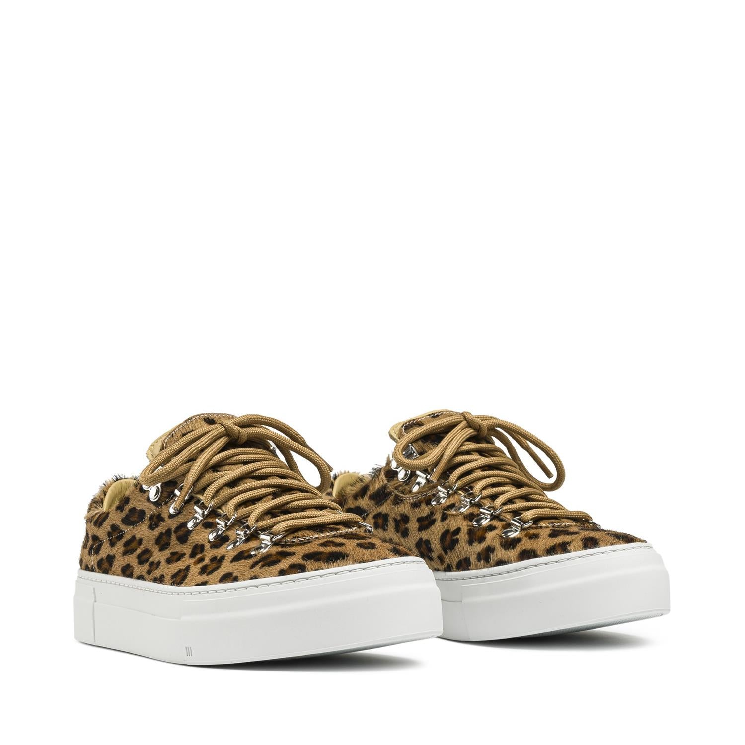 W Marostica Low Platform Suede Leo Haircalf
