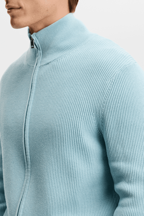 Alexis Full Zip Cardigan - Turkis