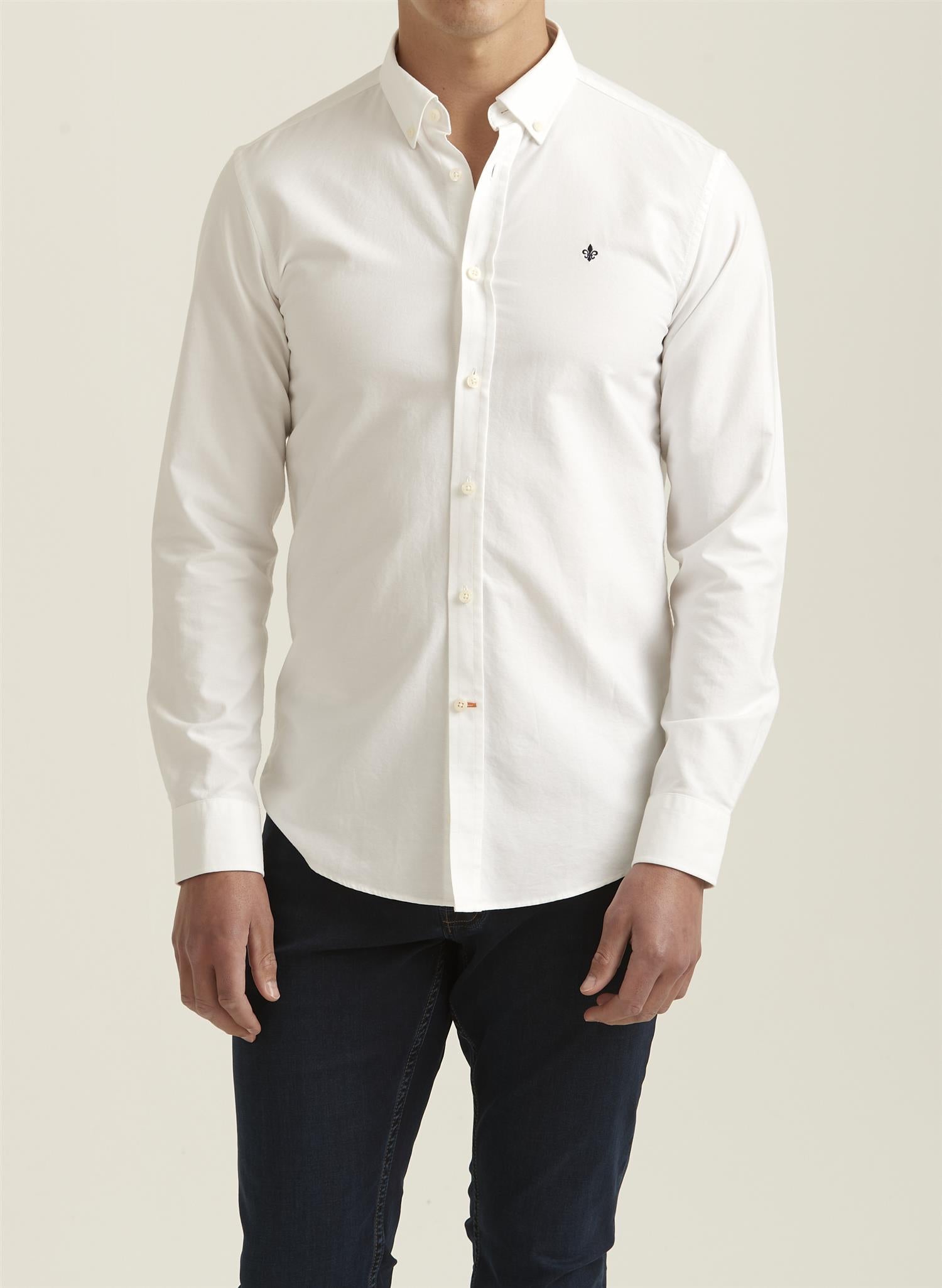 Oxford Button Down Shirt - White