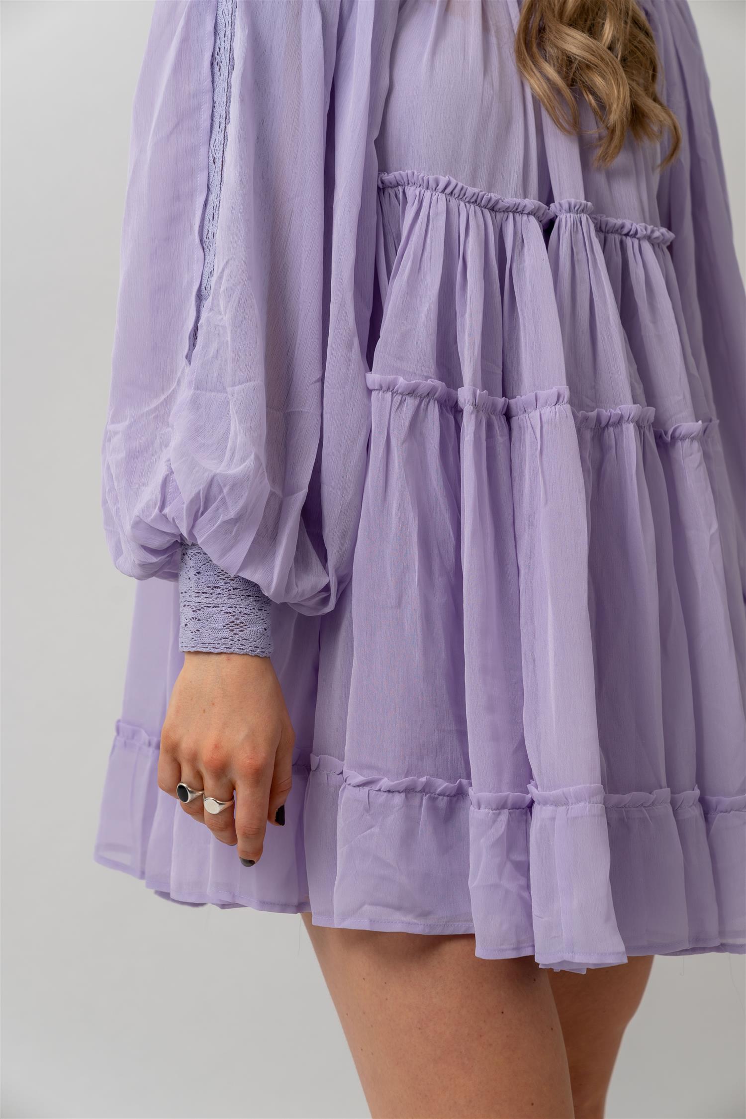 Chiffon Shift Dress