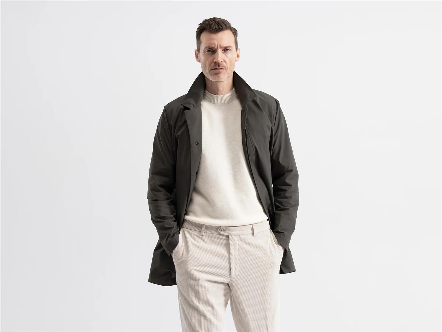 Maestro Coat - Thyme