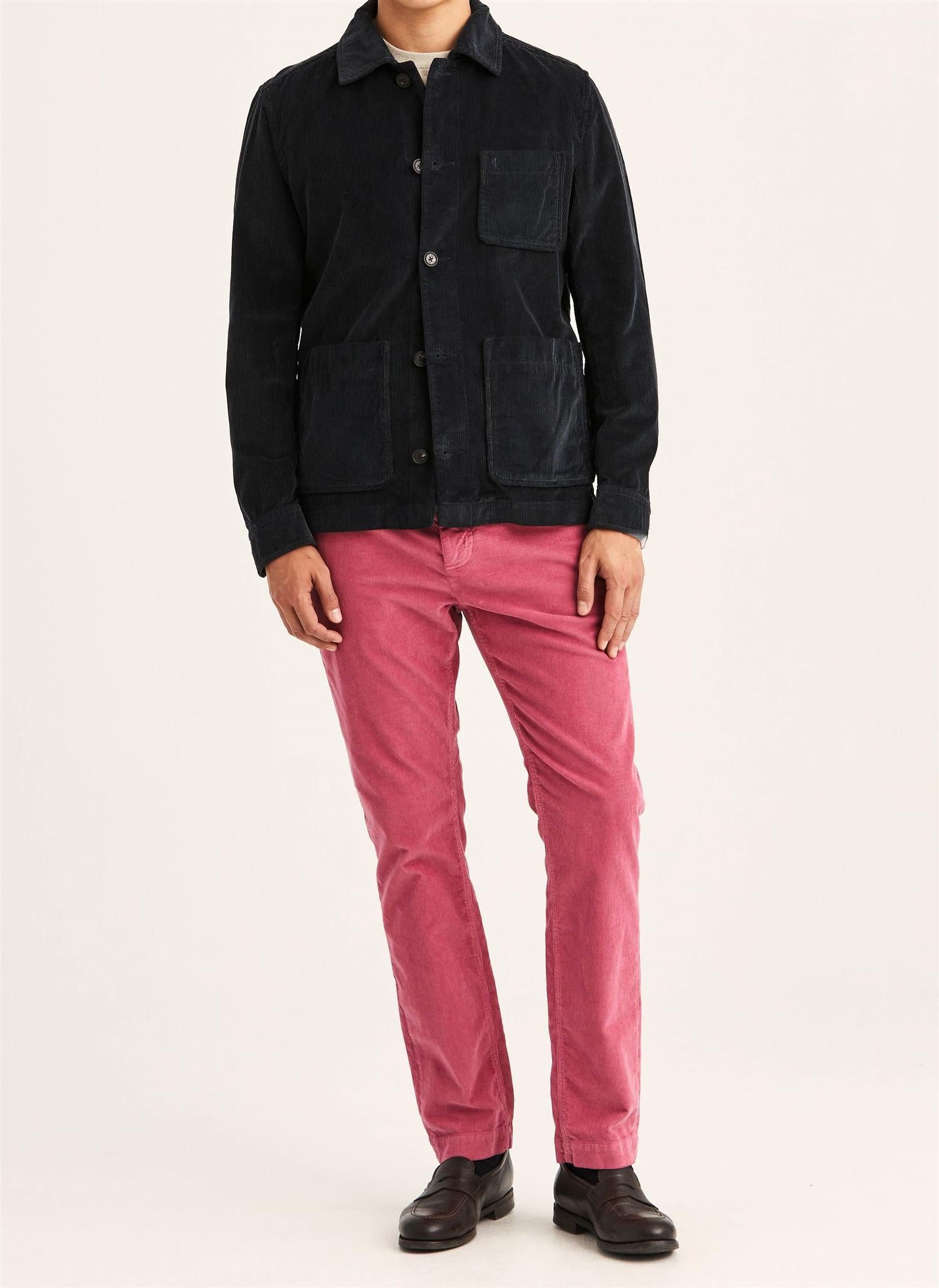 Fenix Cord Shirt Jacket - Navy