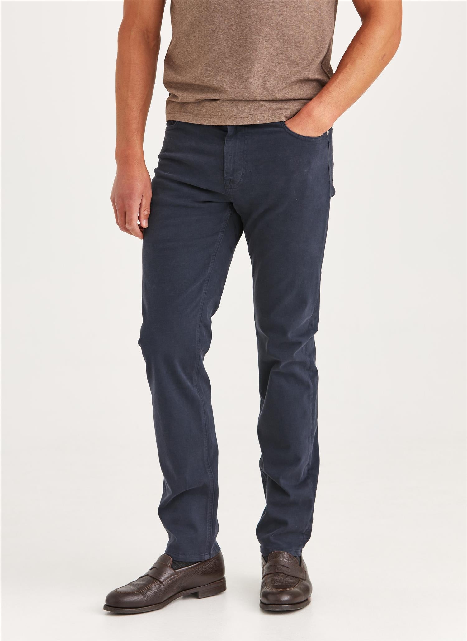 James Brushed 5-pkt - Navy