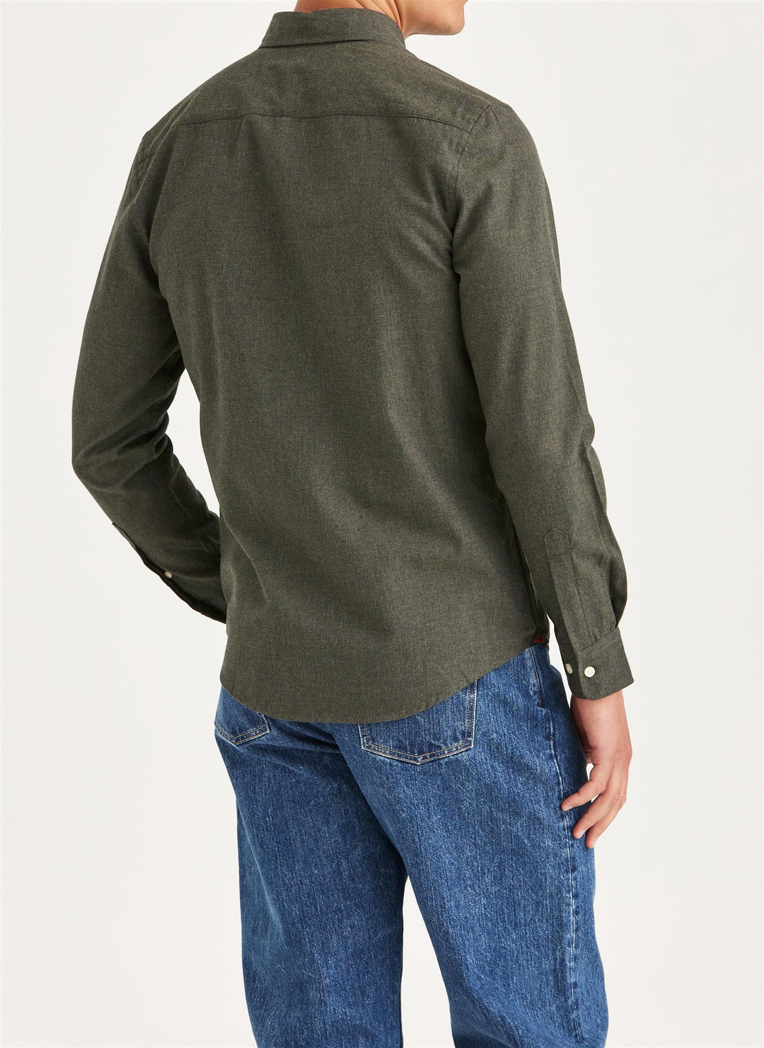 Watts Flannel Shirt - Olive