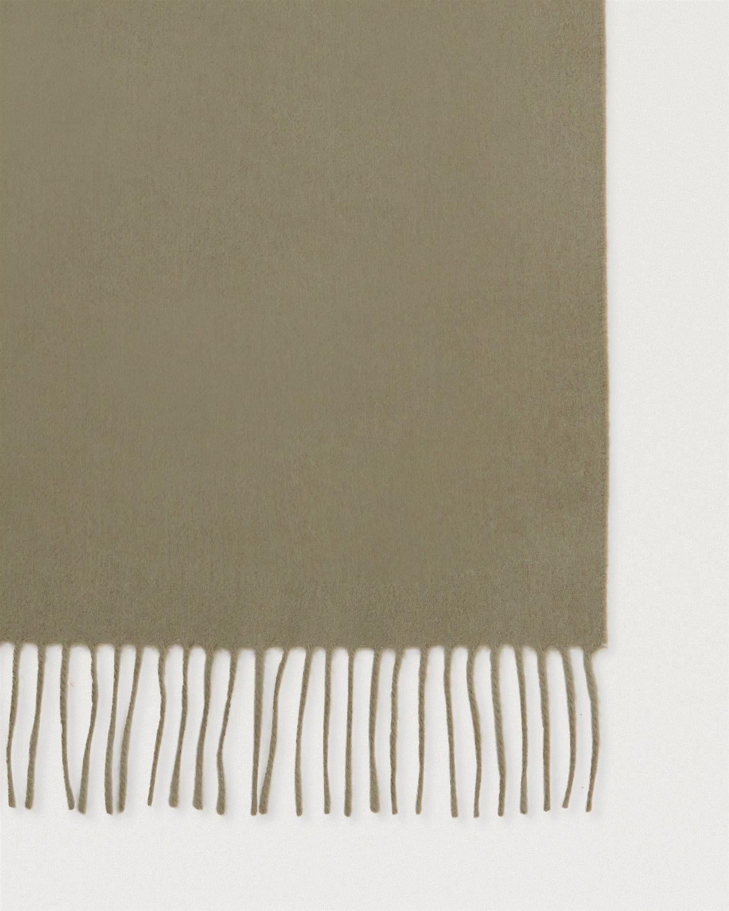 Small Solid Merino Wool Scarf 30 x 200