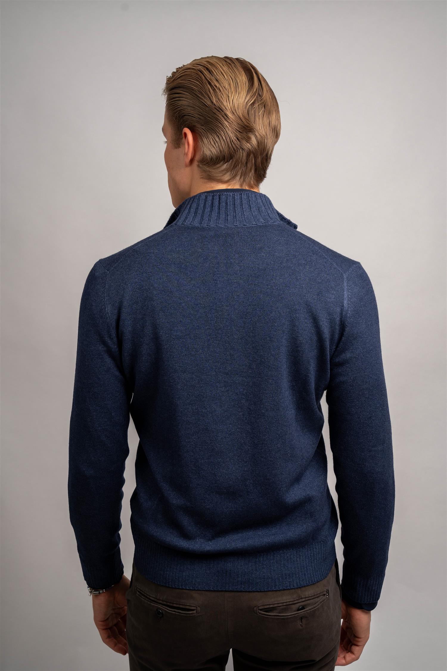 Full Zip - Navy