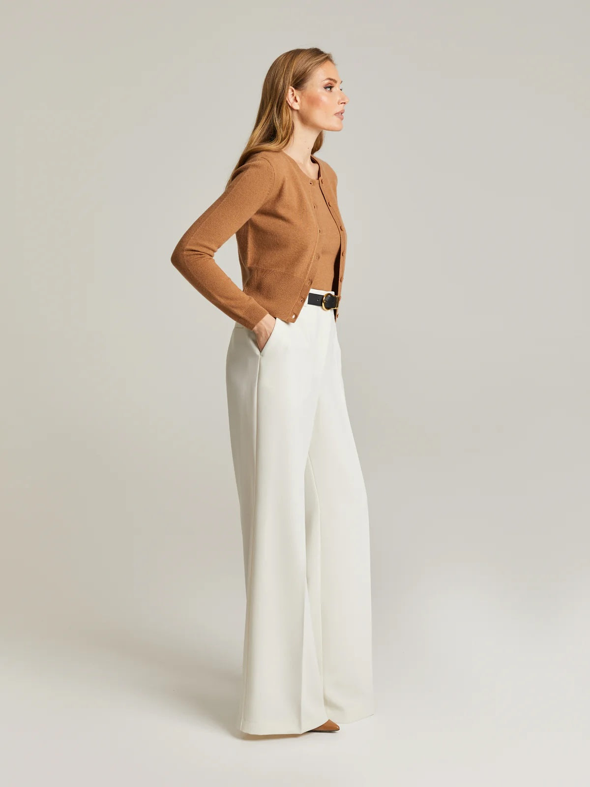 Ellean Cardigan Camel