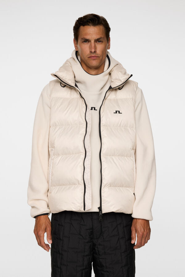 Daryl Down Vest - Cream