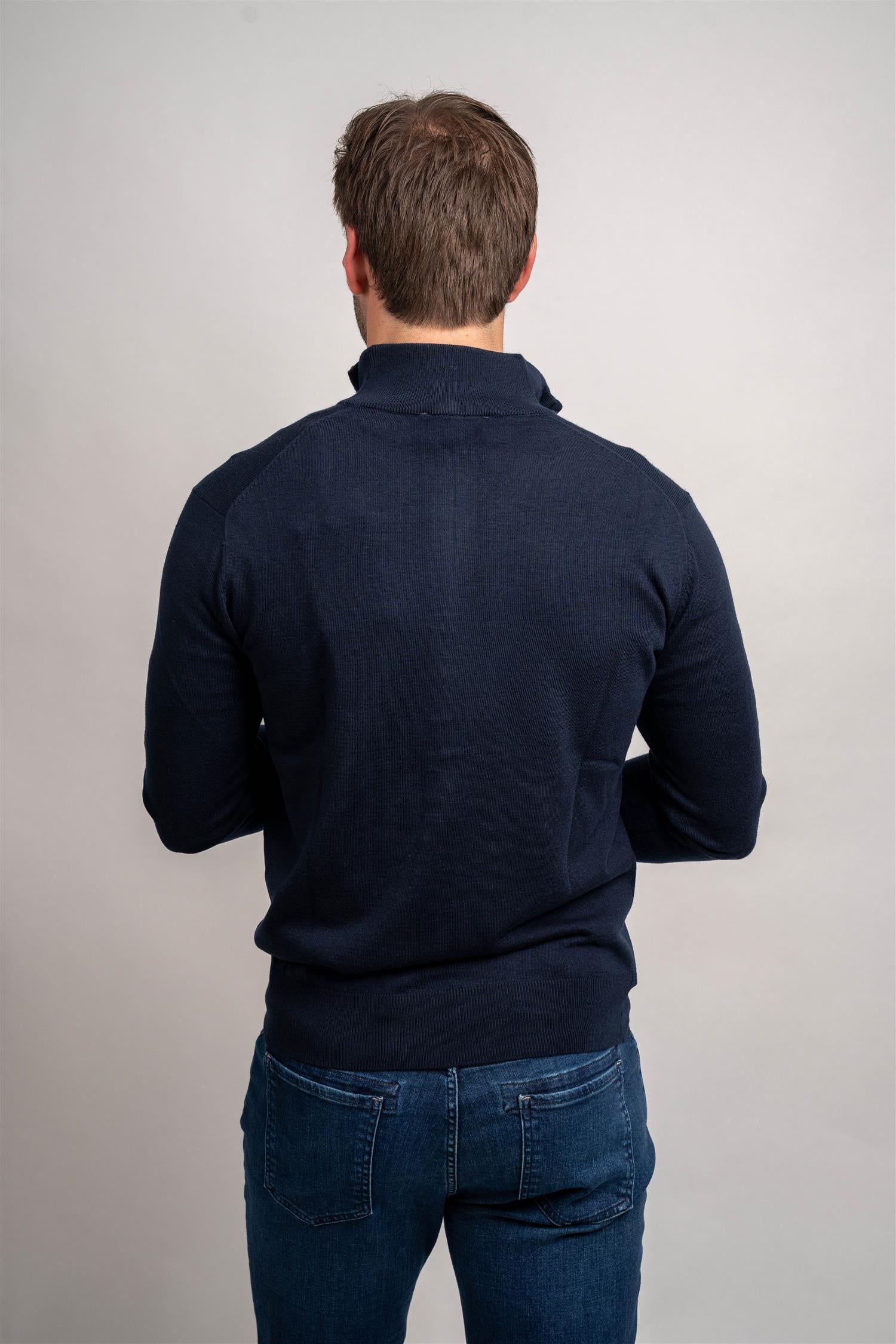 Full Zip - Navy