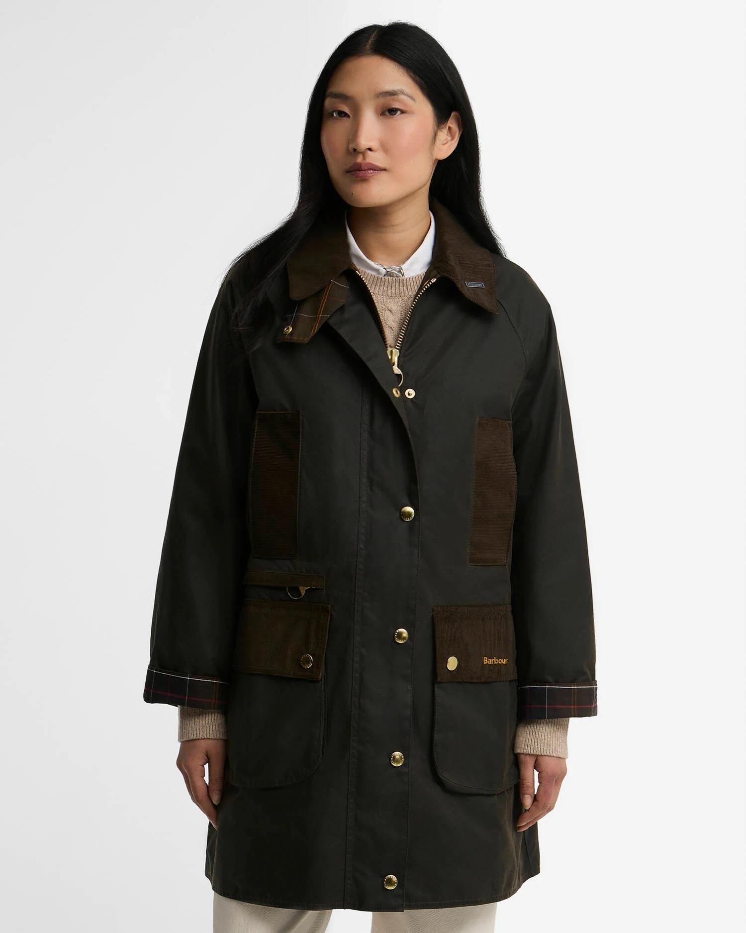Icons Modern Beaufort Waxed Jacket Olive
