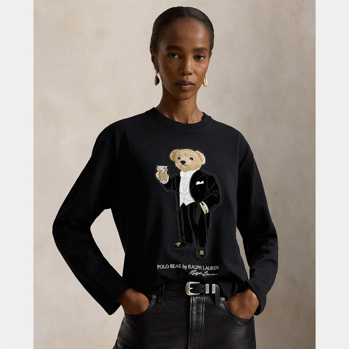 Martini Polo Bear Cotton Jersey Tee