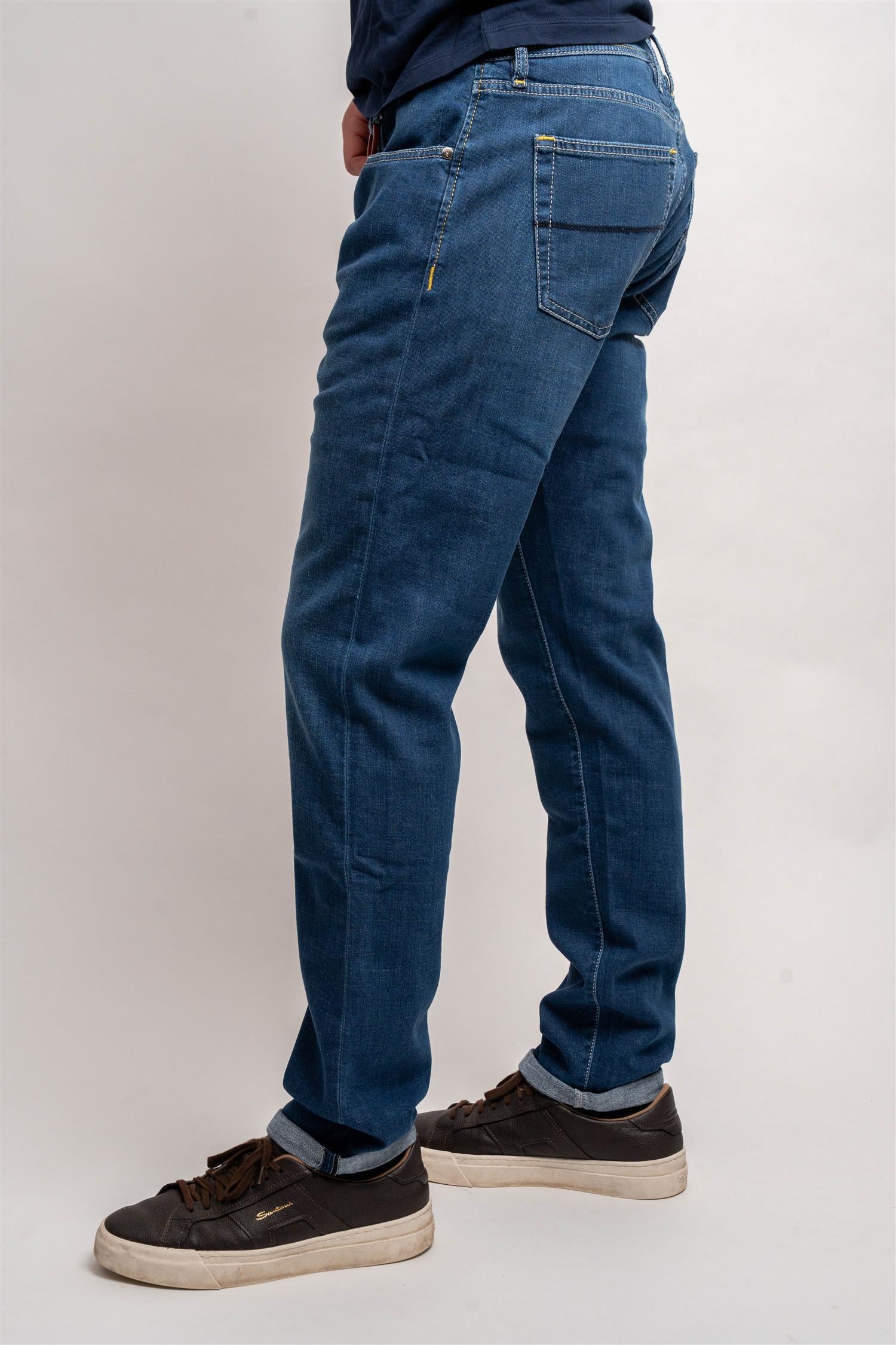 Michelangelo Jeans - Medium Blue