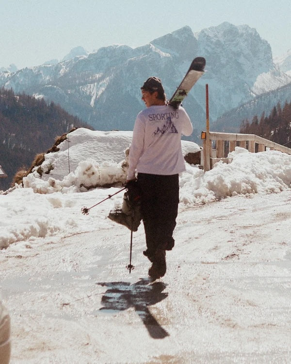 Mountain Long Sleeve - White