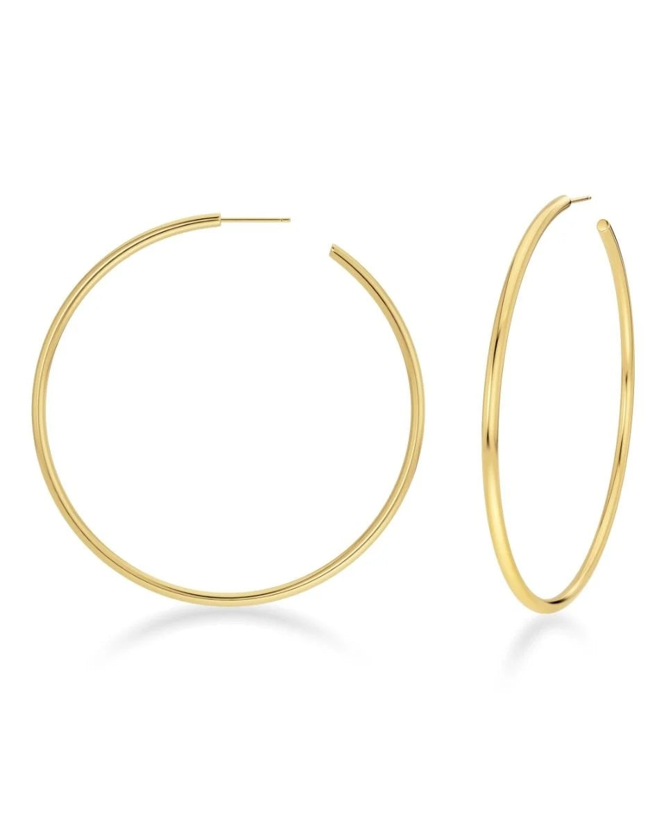 Hoops Earrings Gold L