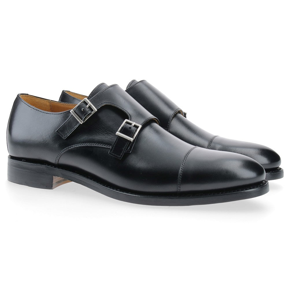 Double Buckle - Black