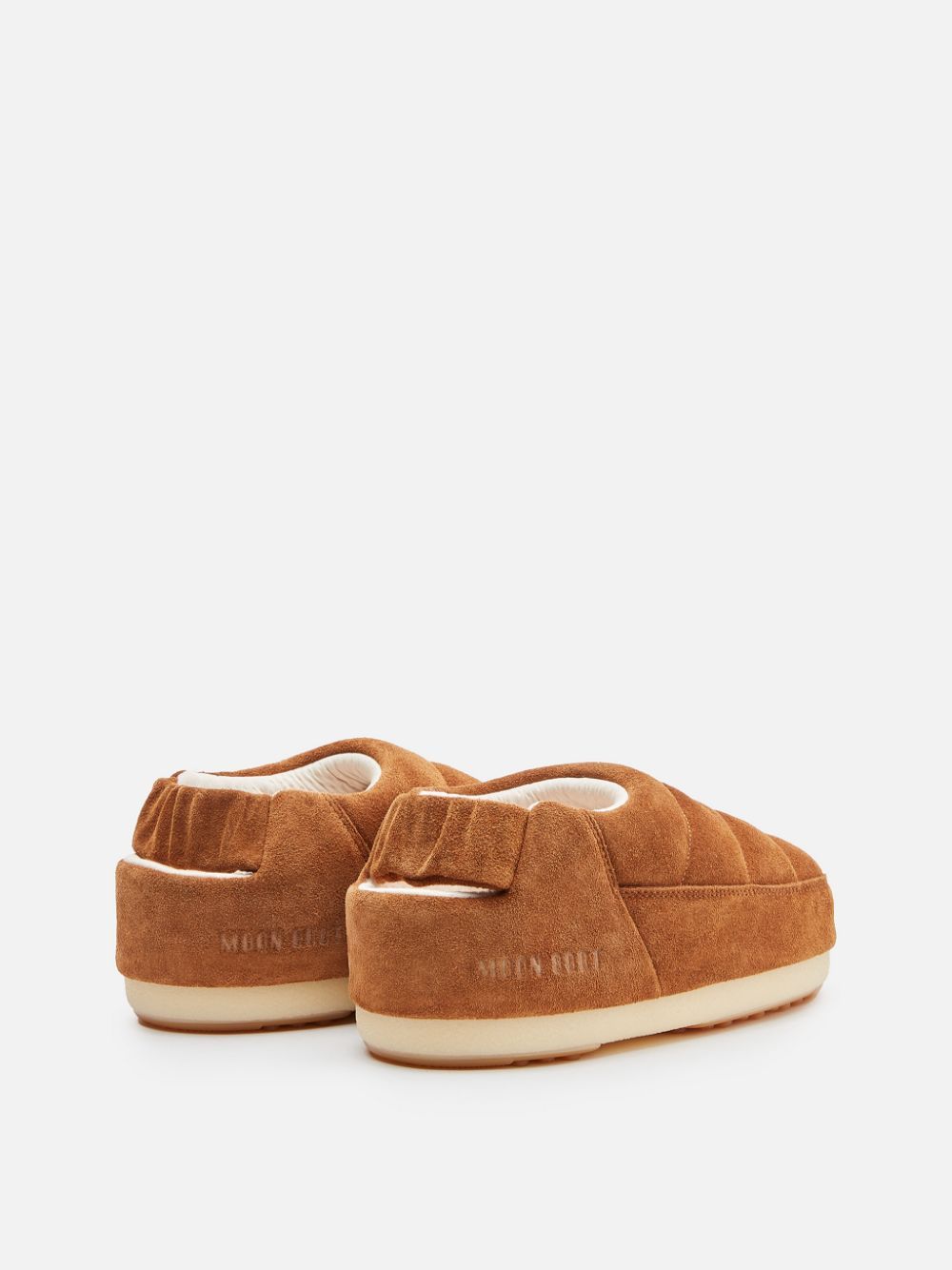 Sandal Band Suede Cognac