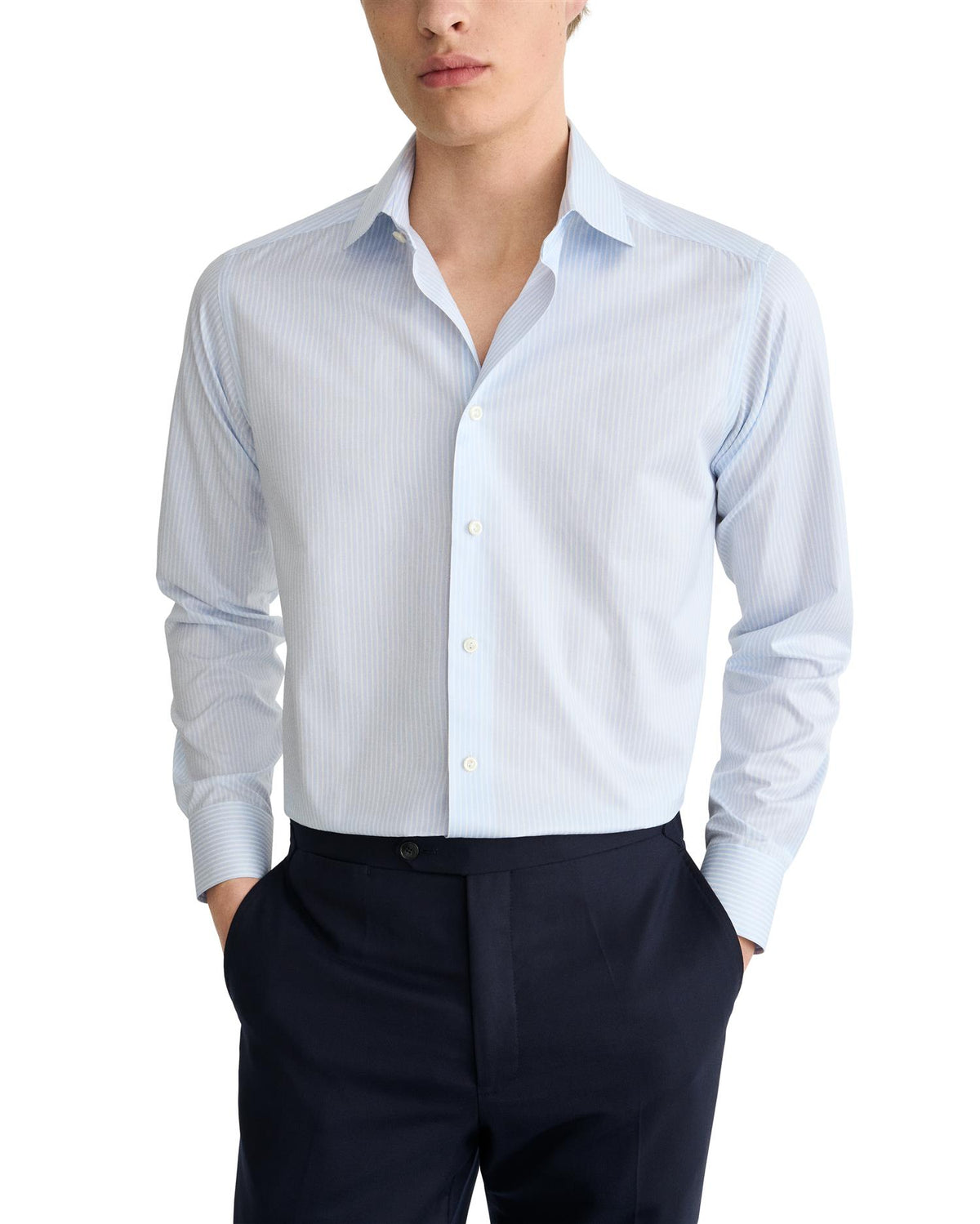 Striped Signature Twill shirt - Slim