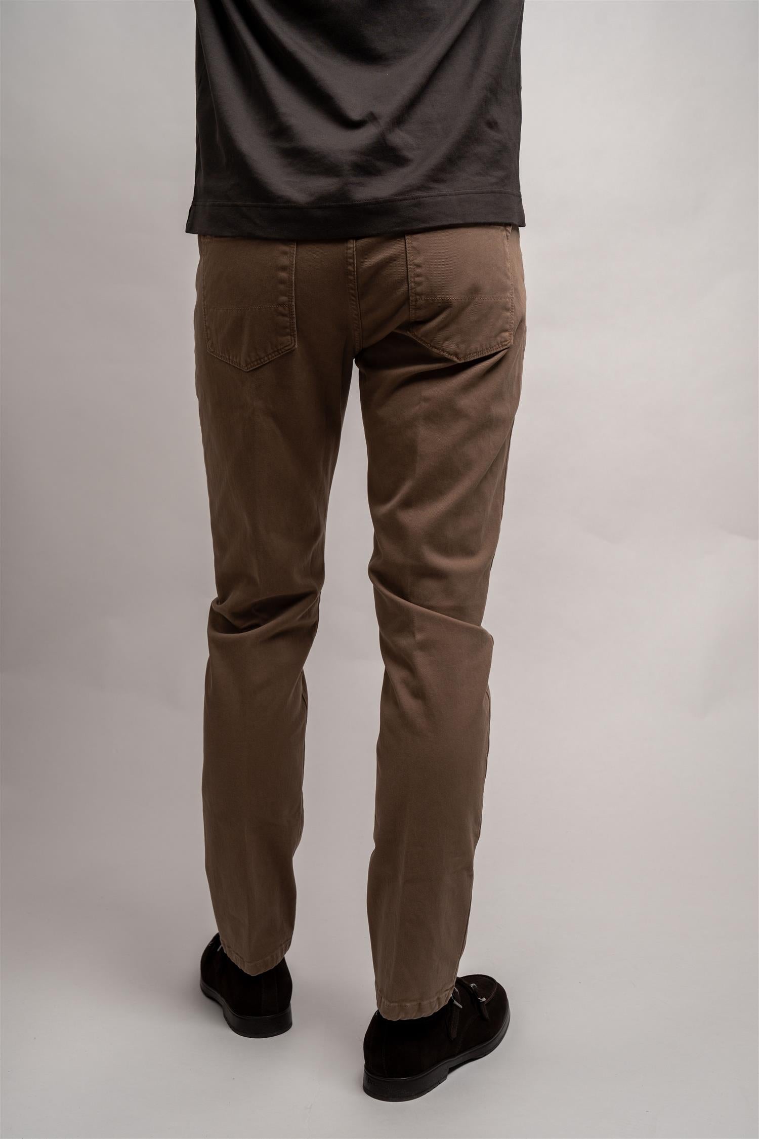 Pantalone 5pkt - Brun