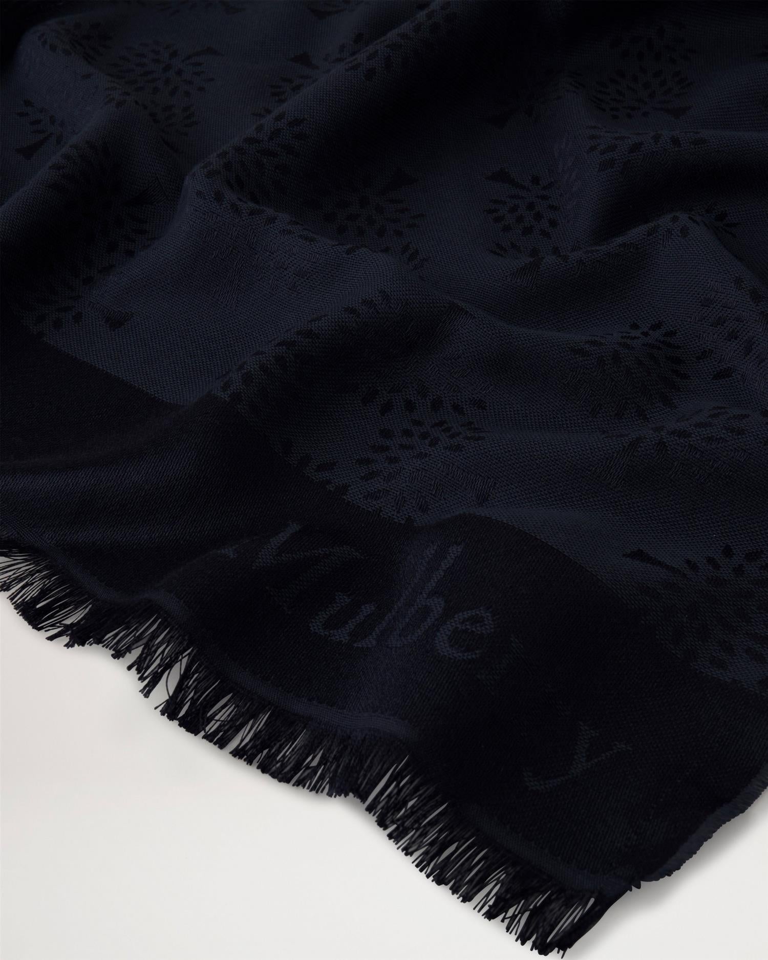 Mulberry Tree Rectangular Scarf 45x180