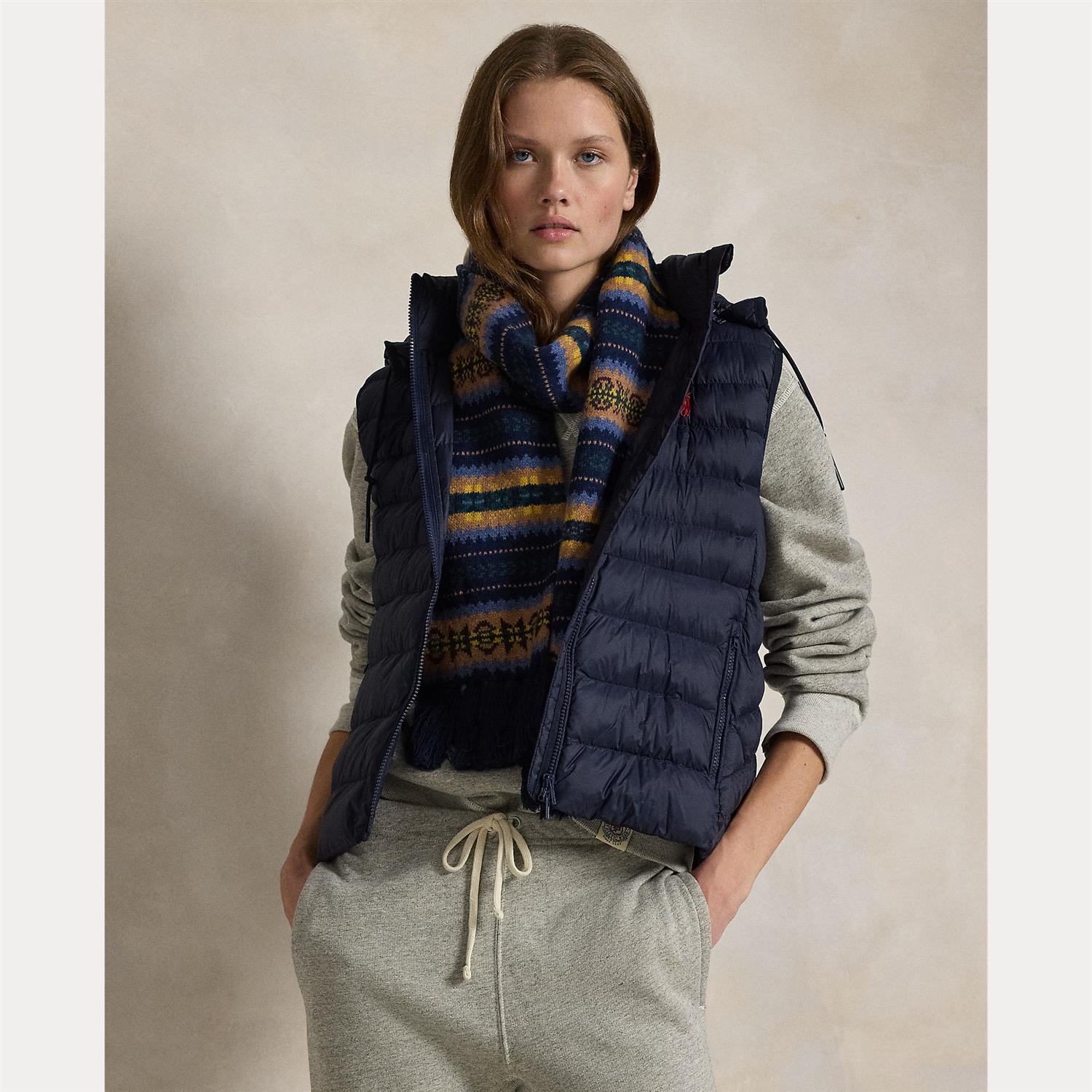 Water-Repellent Packable Vest